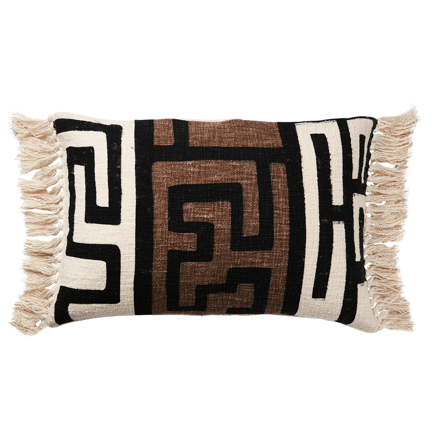 Affari Of Sweden FERNANDO Kuddfodral, Natur/svart/rost 4 pack