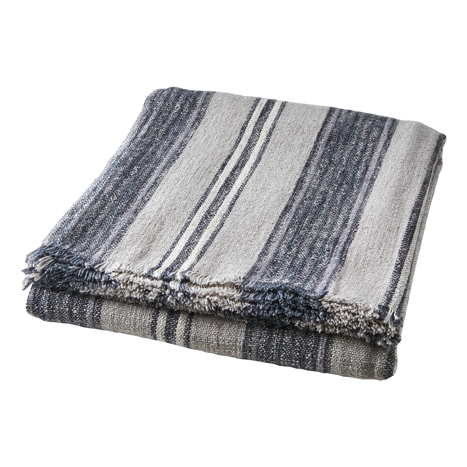 Affari Of Sweden HILDA Filt/duk, Grå/blå