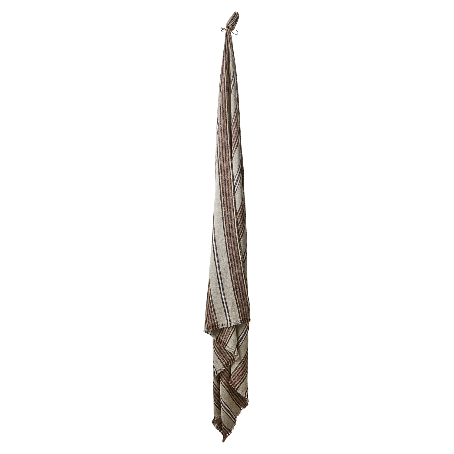 Affari Of Sweden HILDA Filt/duk, Natur/brun/rosa/gul