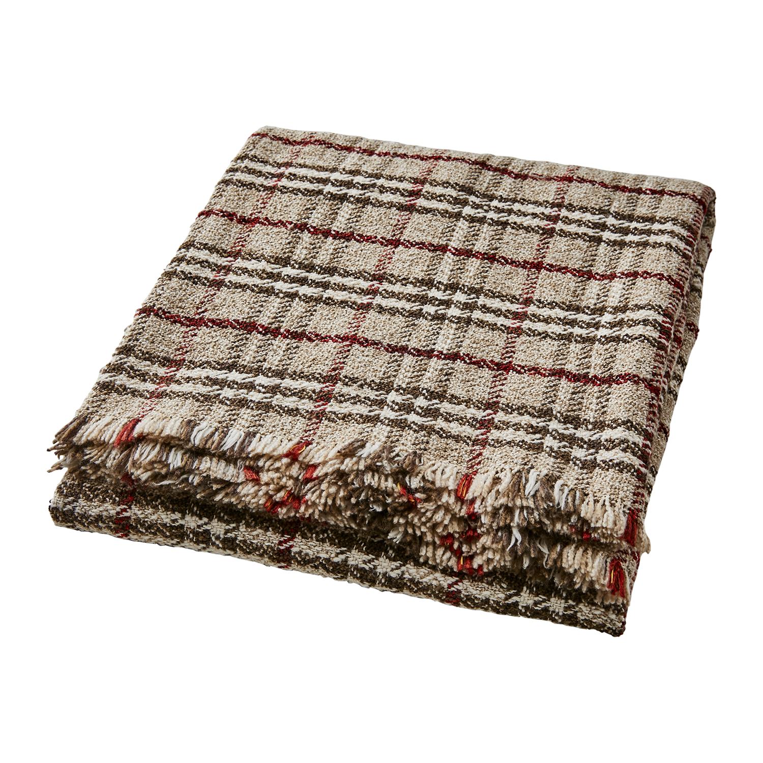 Affari Of Sweden TAGE Filt, Flerfärgad/beige