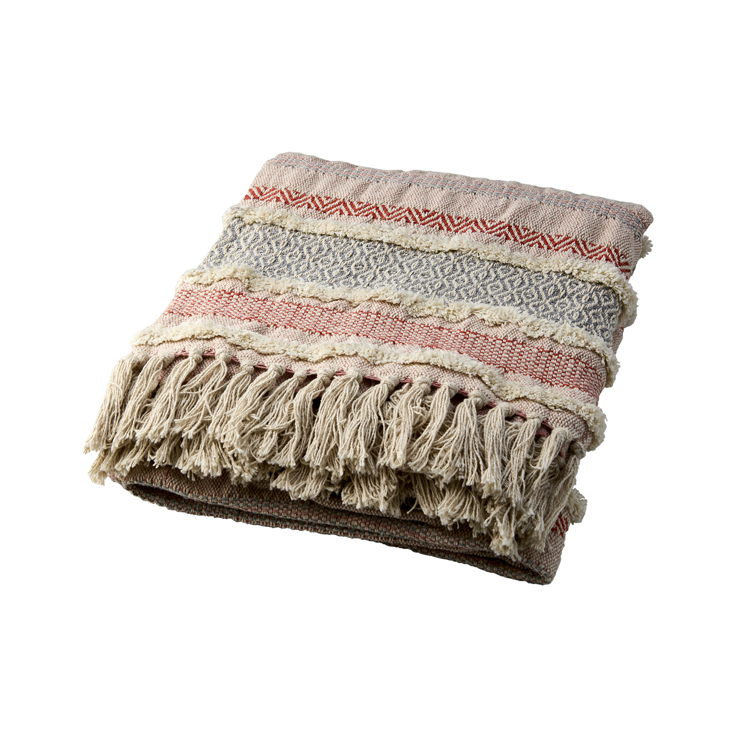 Affari Of Sweden NILLA Filt, Rosa/blå 2 pack