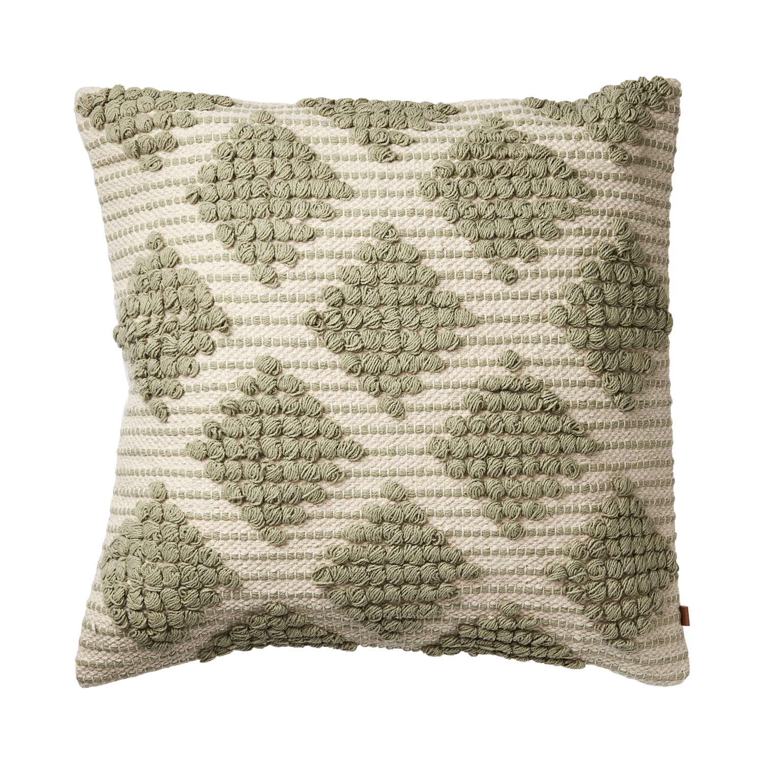 Affari Of Sweden MINNA Kuddfodral, Grön/elfenben 4 pack