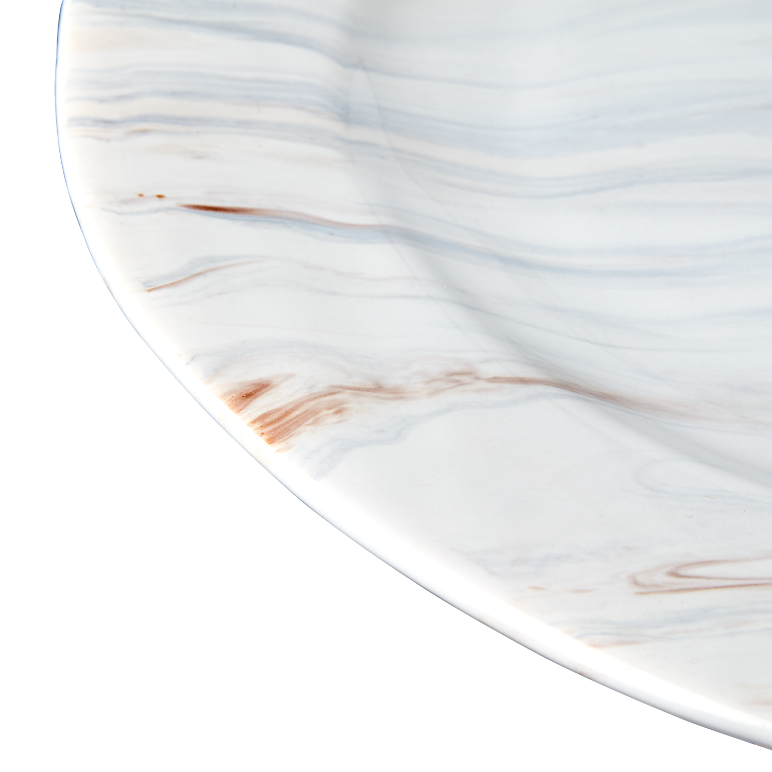 Affari Of Sweden AMELIA Tallrik, Marmorerad 4 pack