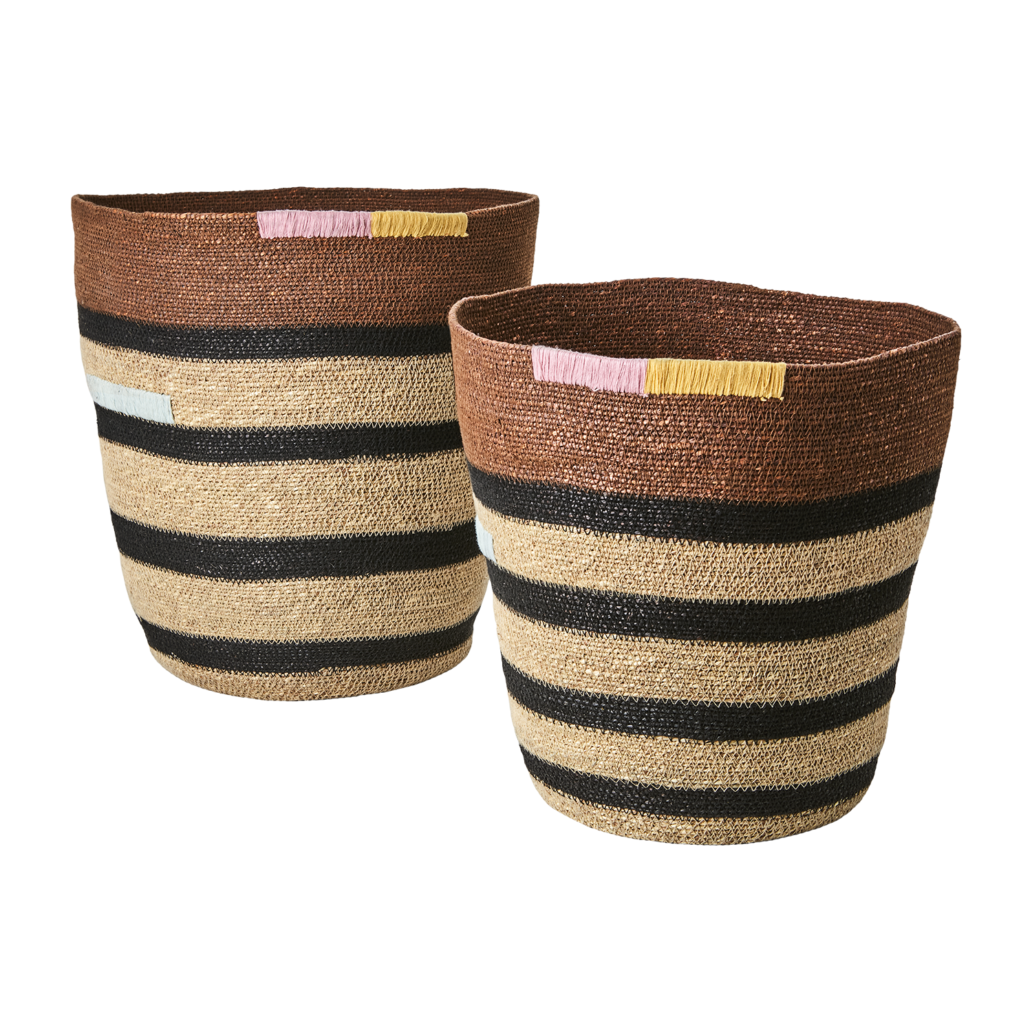 Affari Of Sweden MADIBA Korg, set om 2, Flerfärgad