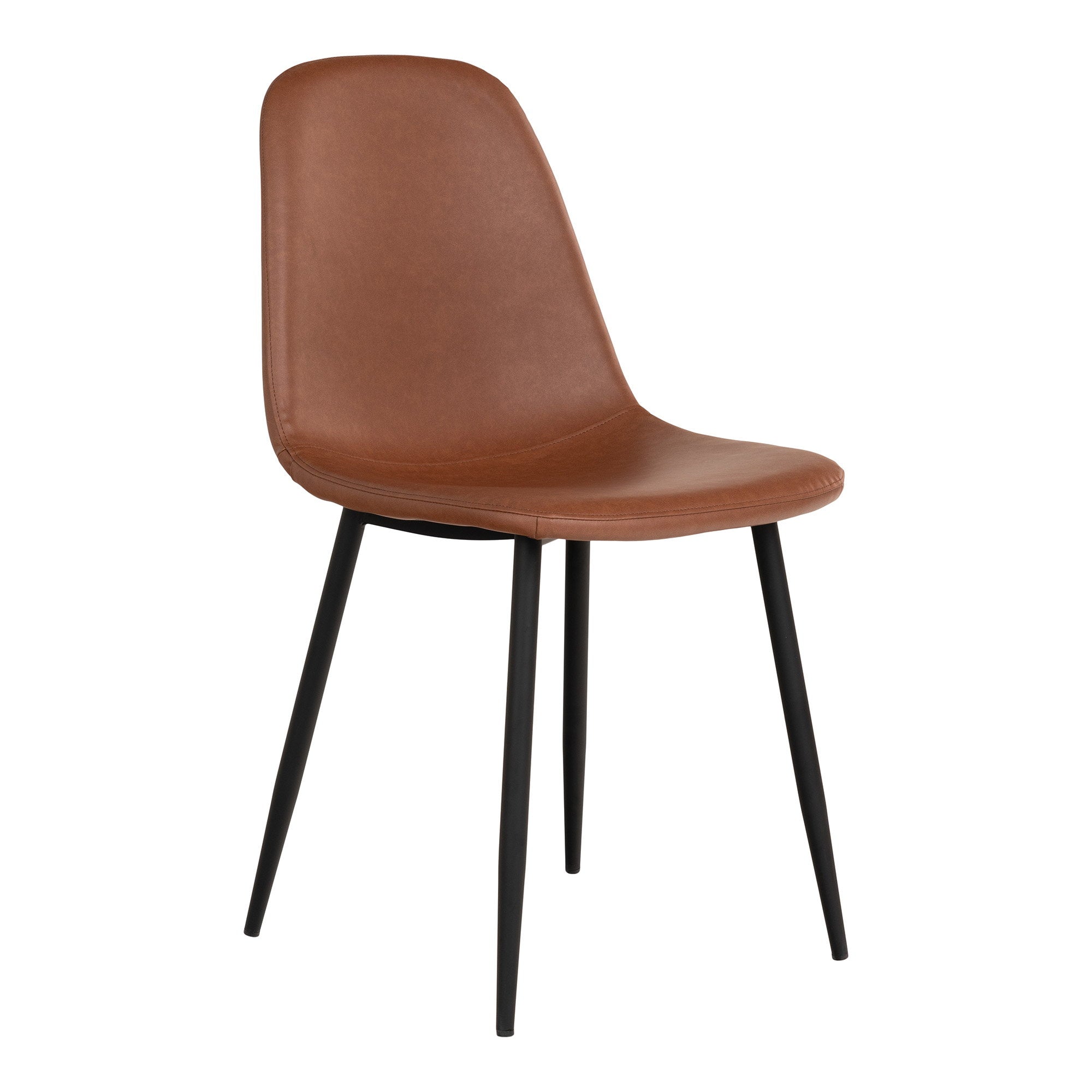 House Nordic Stockholm Matstol 2 pack Brun