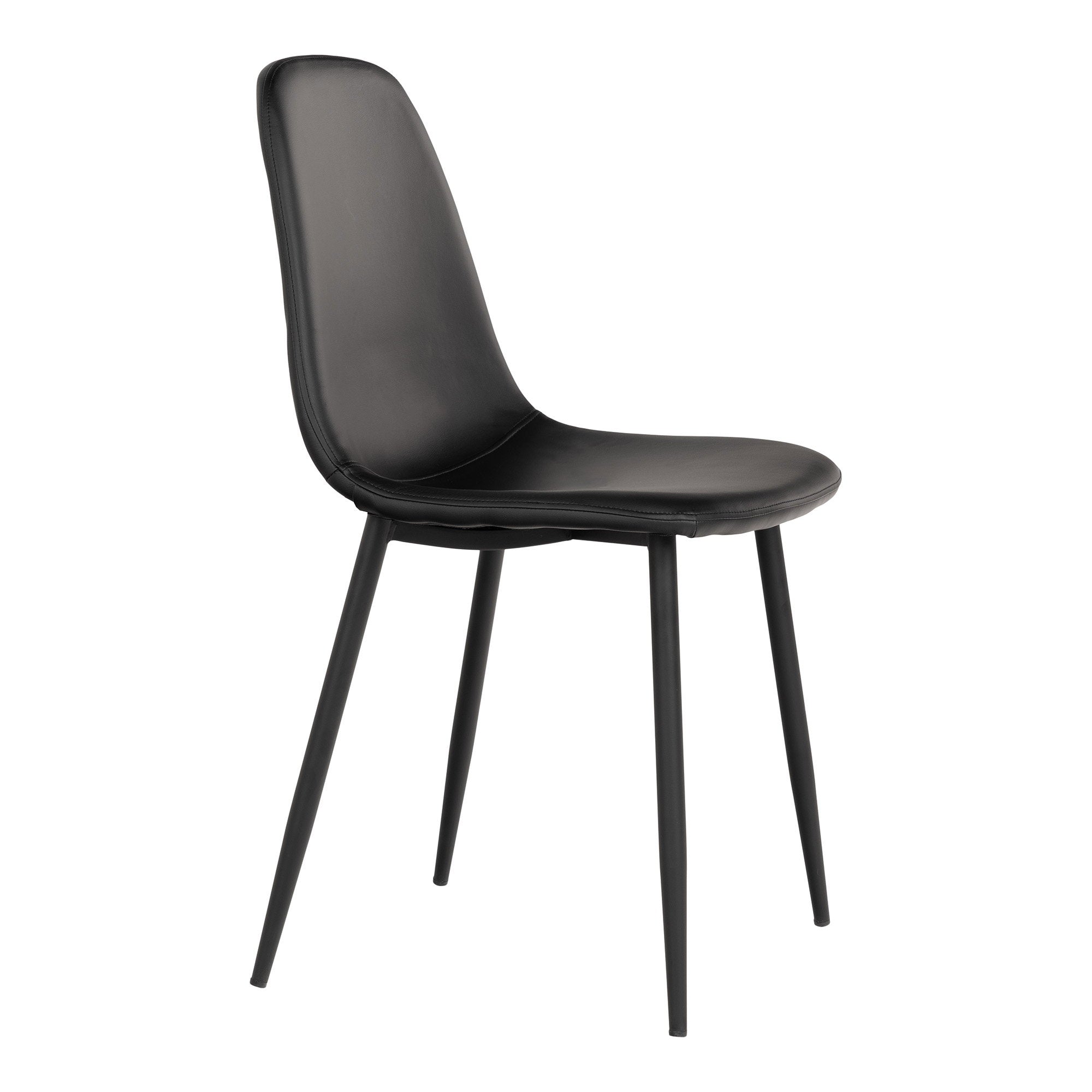 House Nordic Stockholm Matstol 2 pack Svart