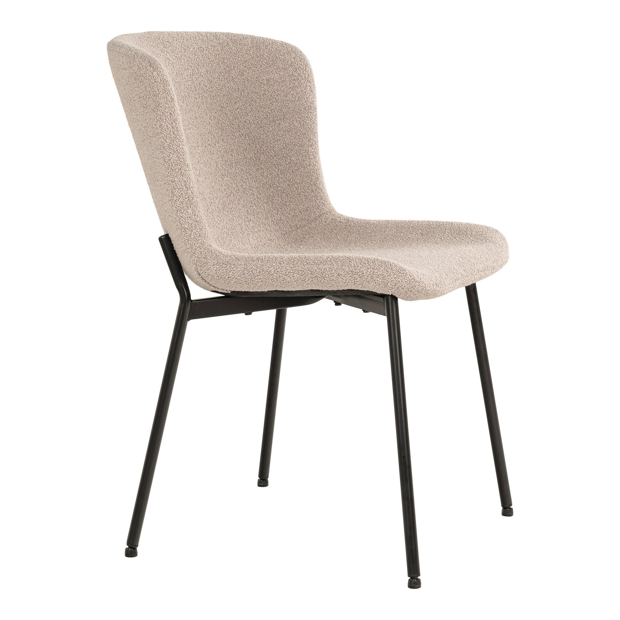 House Nordic Maceda Matstol 2 pack Beige