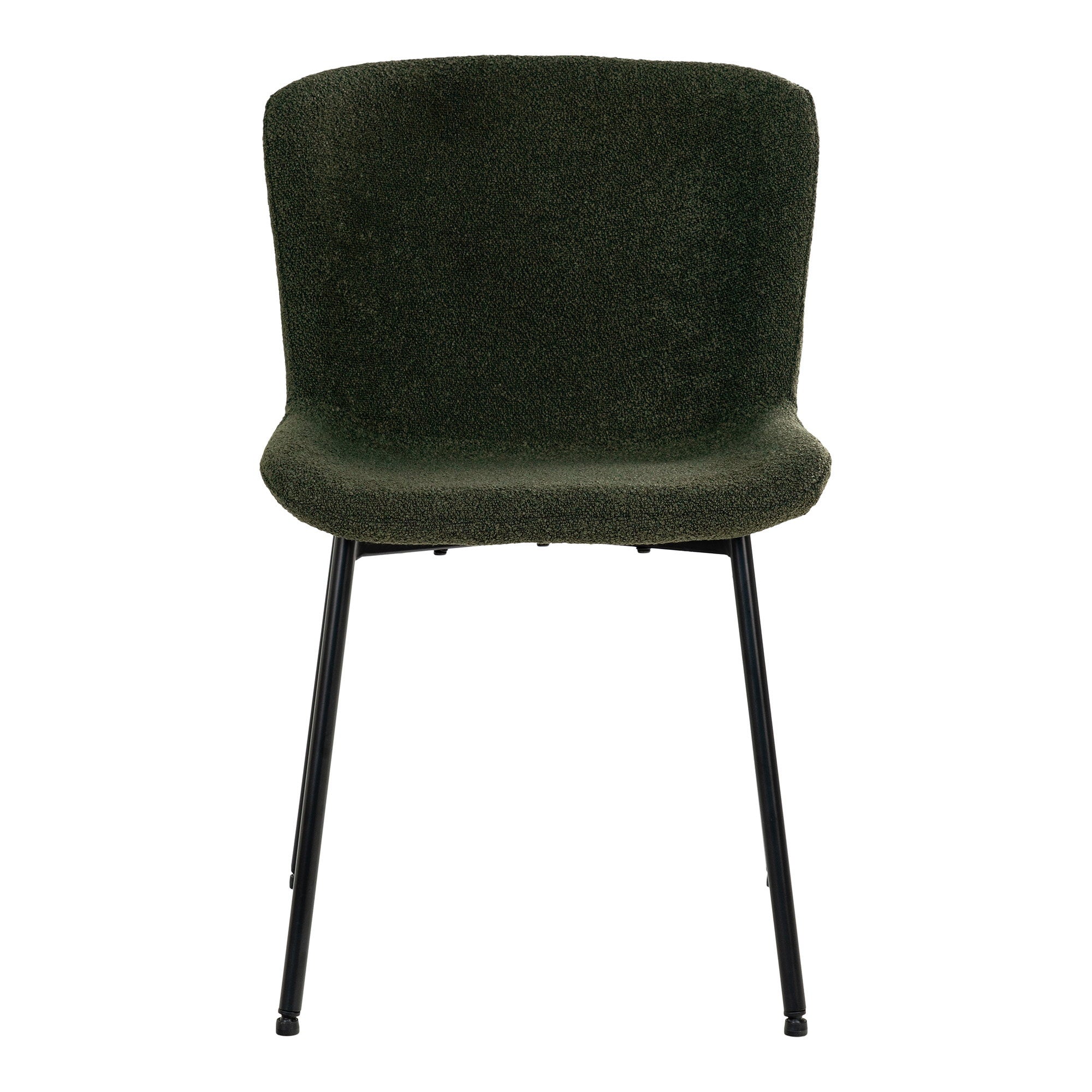 House Nordic Maceda Matstol 2 pack Mörkgrön