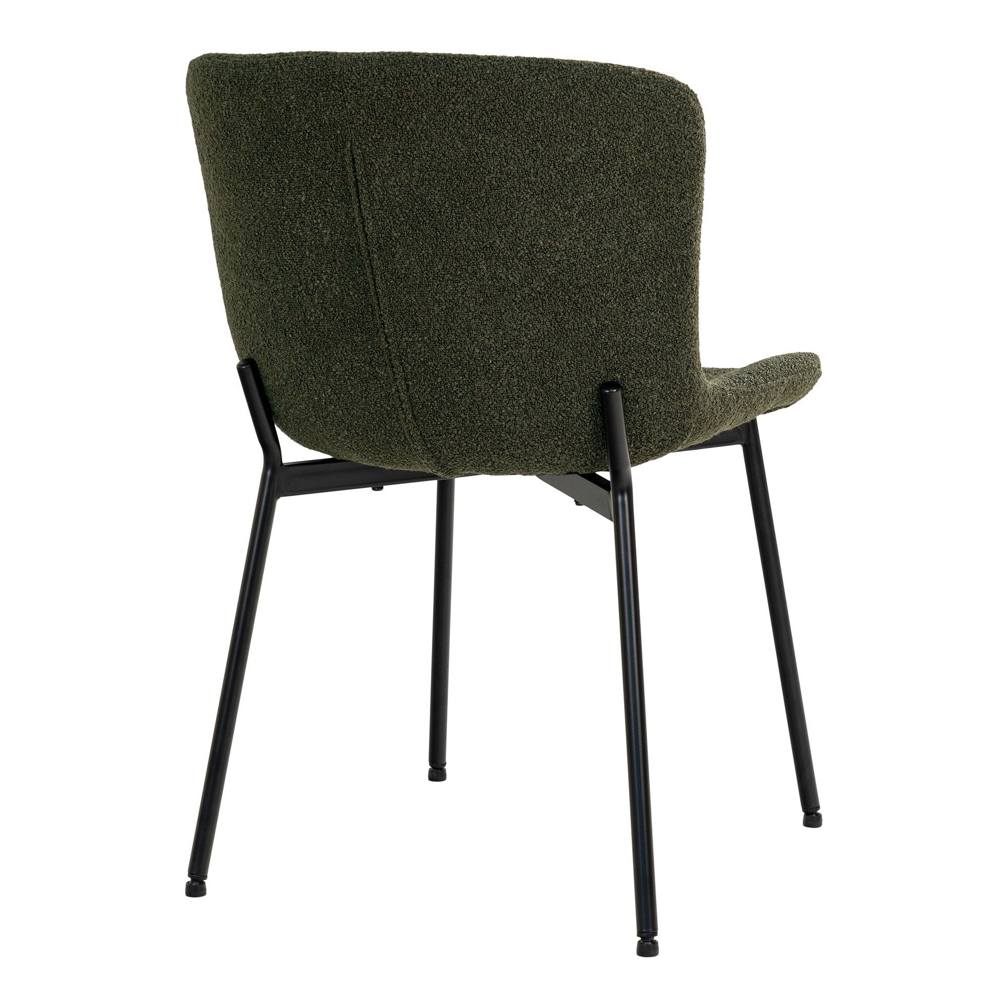 House Nordic Maceda Matstol 2 pack Mörkgrön