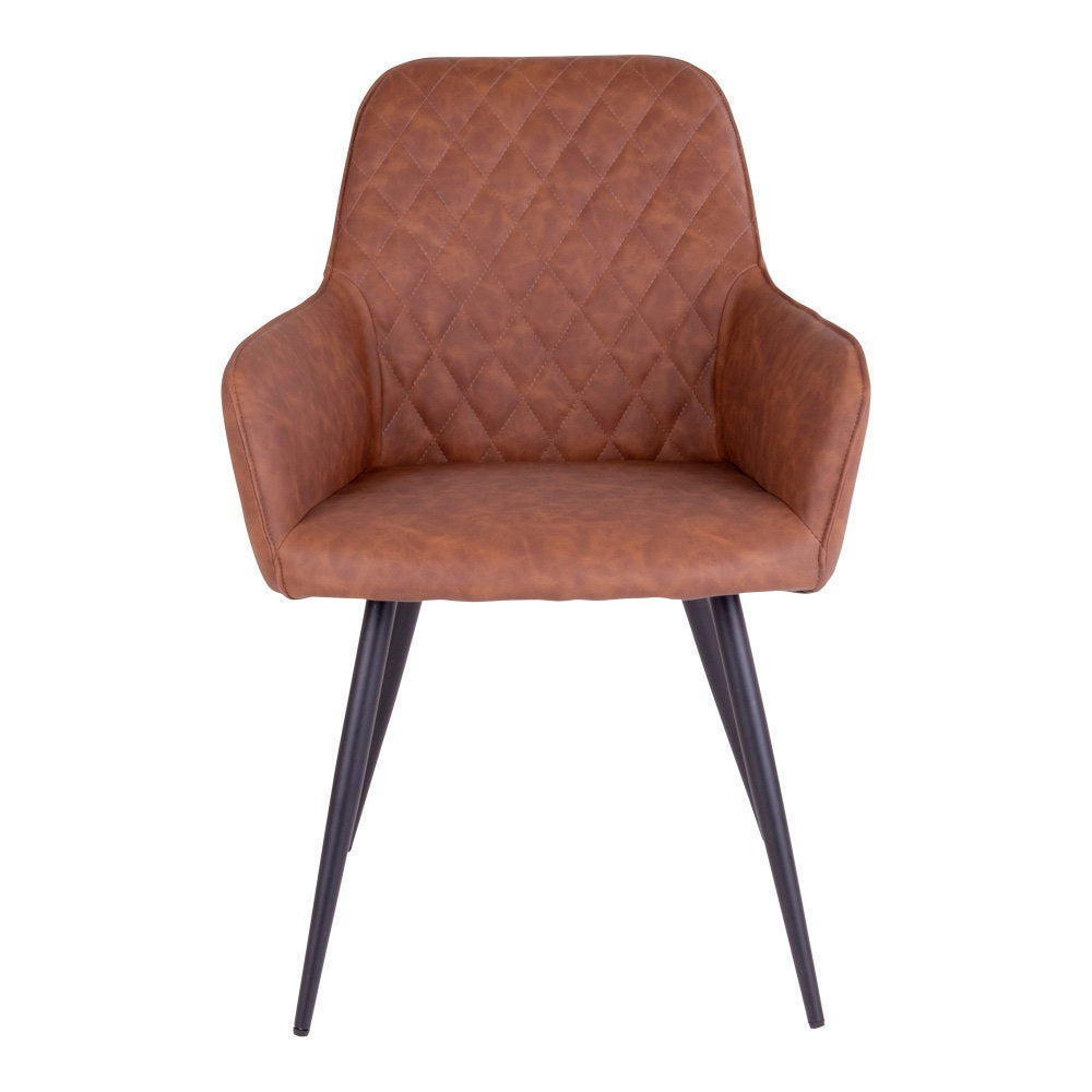 House Nordic Harbo Matstol 2 pack Brun