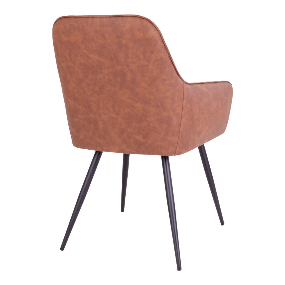 House Nordic Harbo Matstol 2 pack Brun