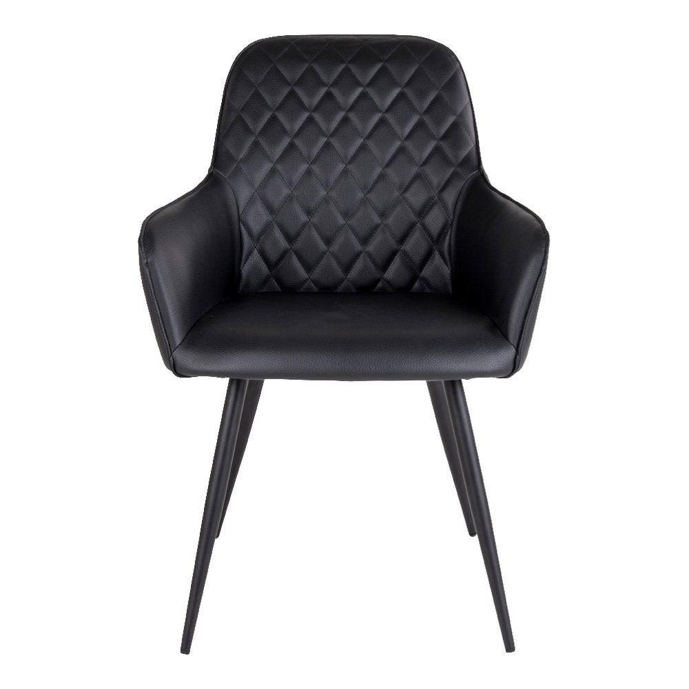 House Nordic Harbo Matstol 2 pack Svart