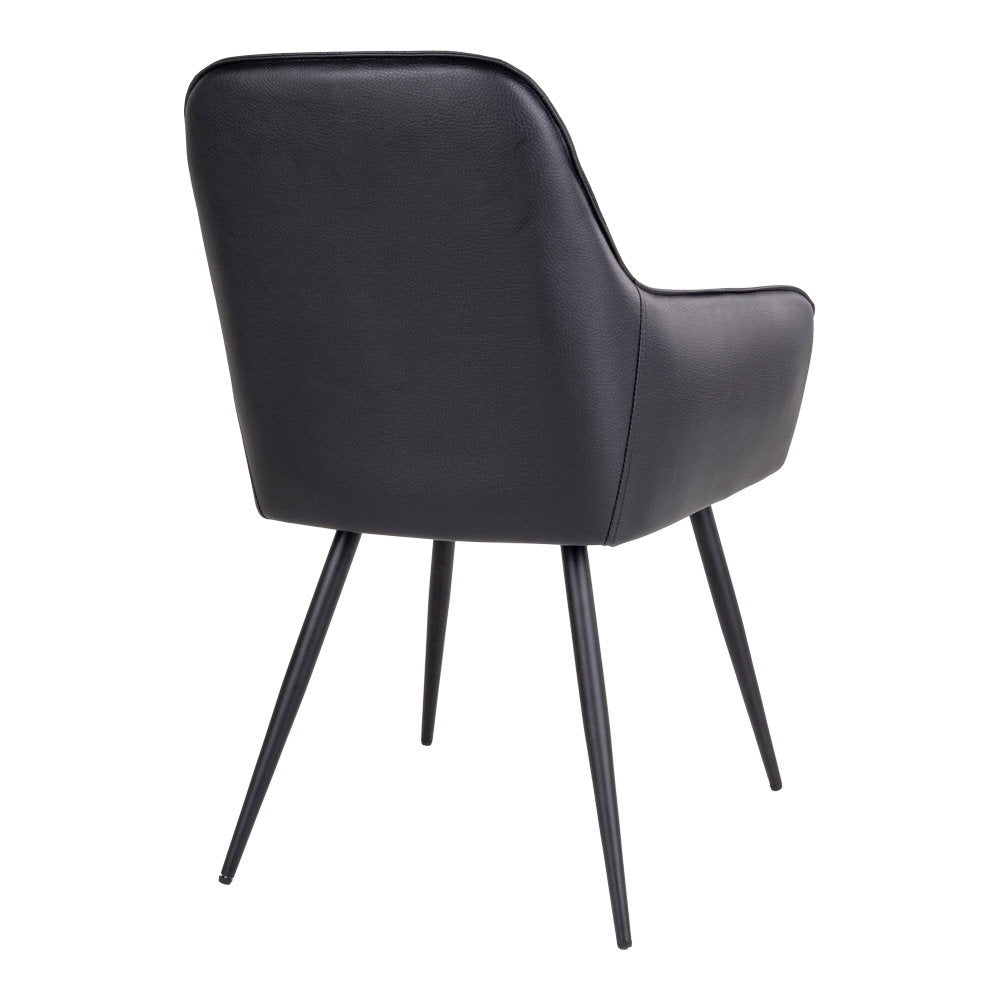 House Nordic Harbo Matstol 2 pack Svart