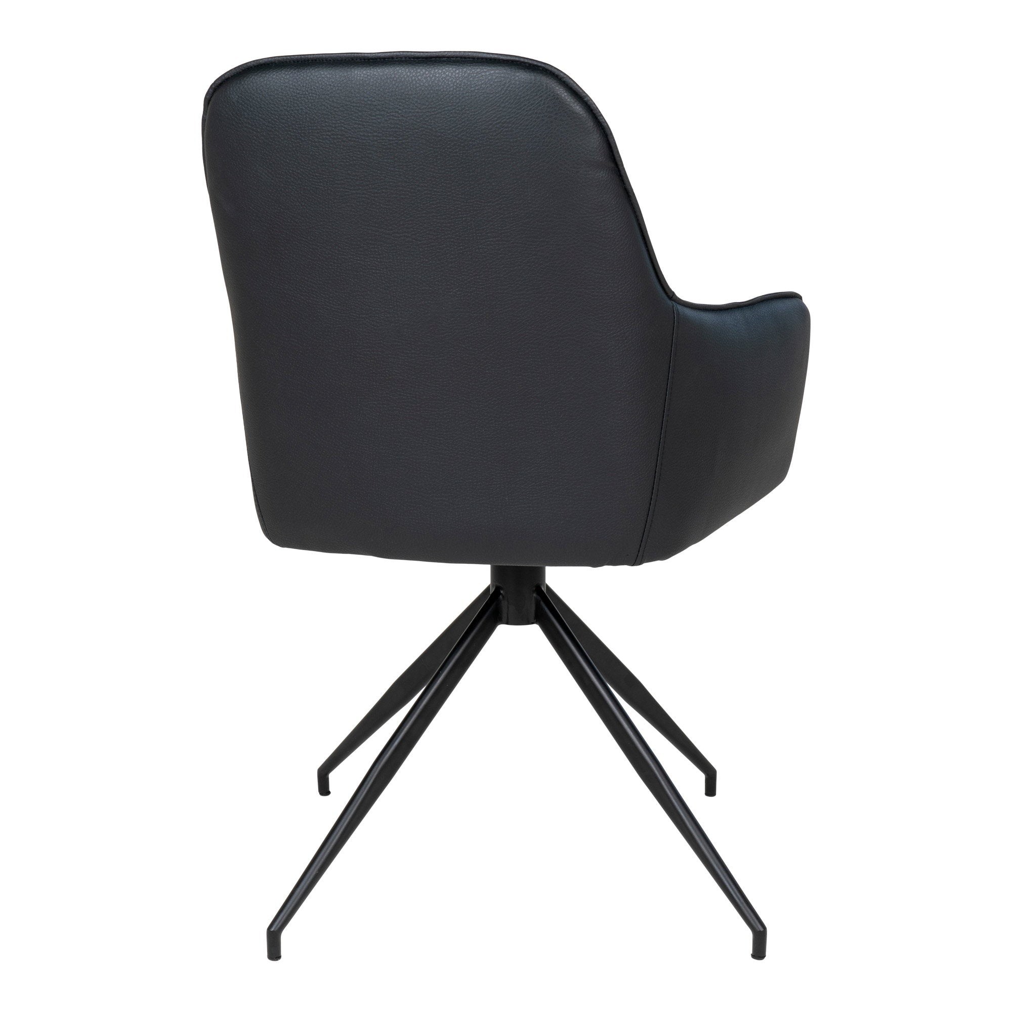 House Nordic Harbo Matstol with swivel Svart