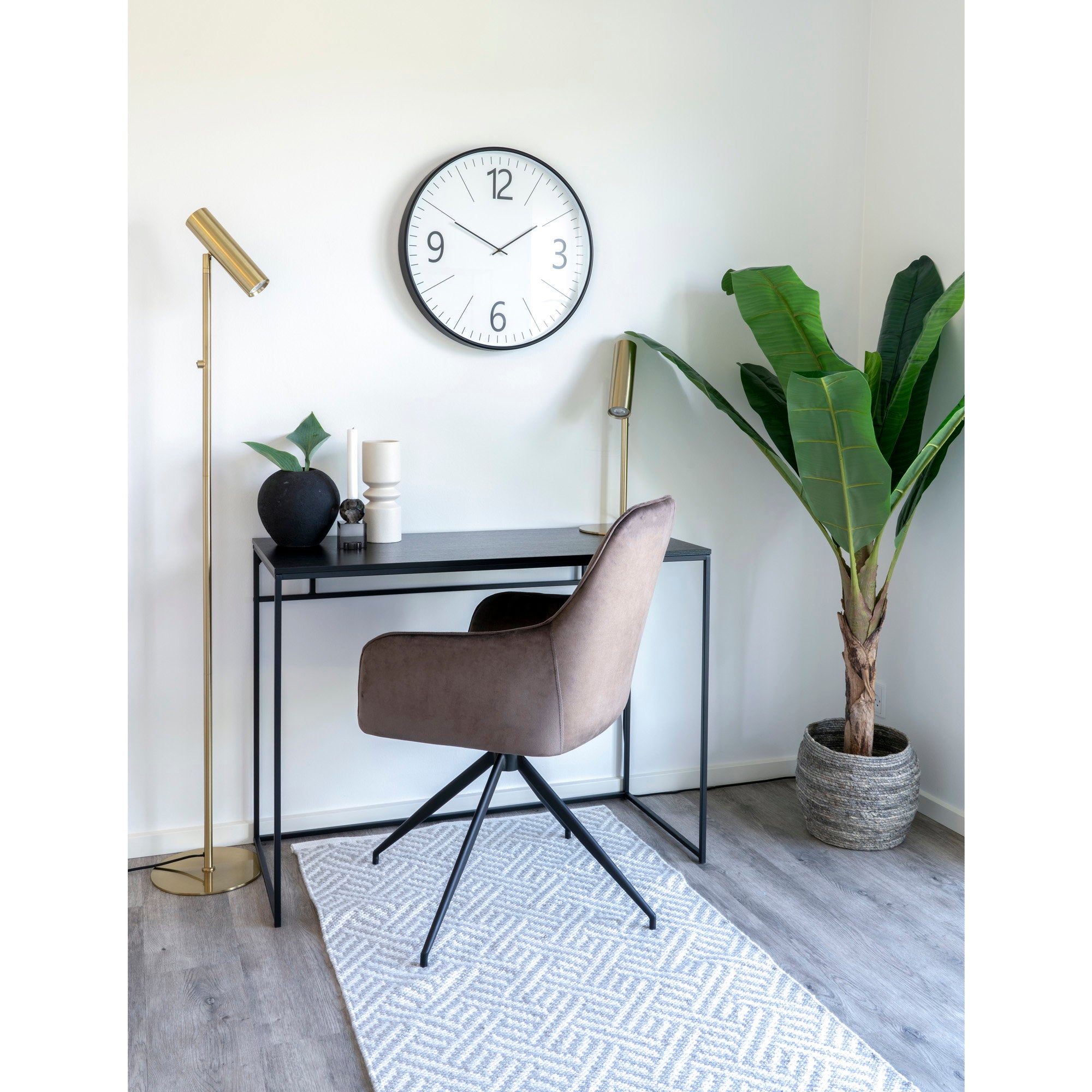 House Nordic Harbo Matstol with swivel Light Brun