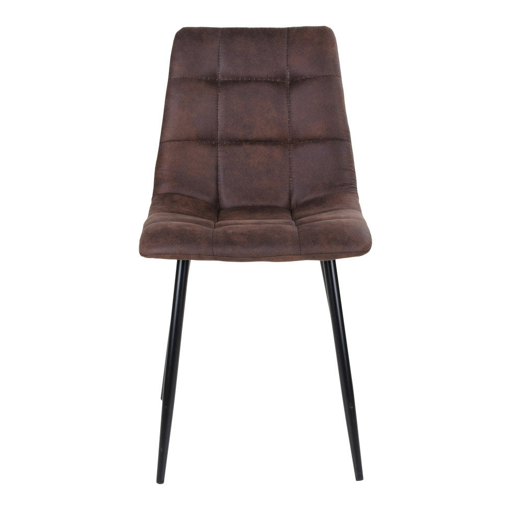 House Nordic Middelfart Matstol 2 pack Brun