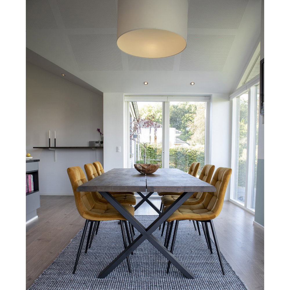 House Nordic Middelfart Matstol 2 pack Mustard Yellow