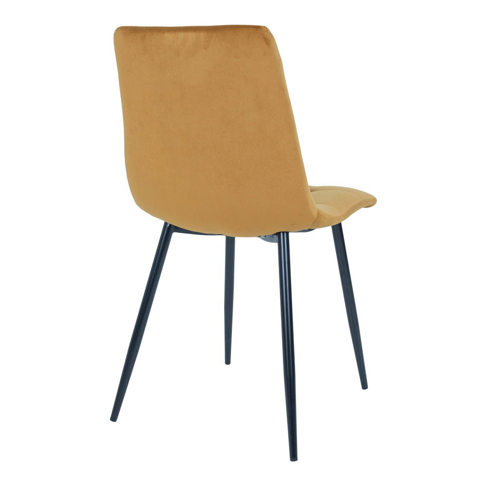 House Nordic Middelfart Matstol 2 pack Mustard Yellow
