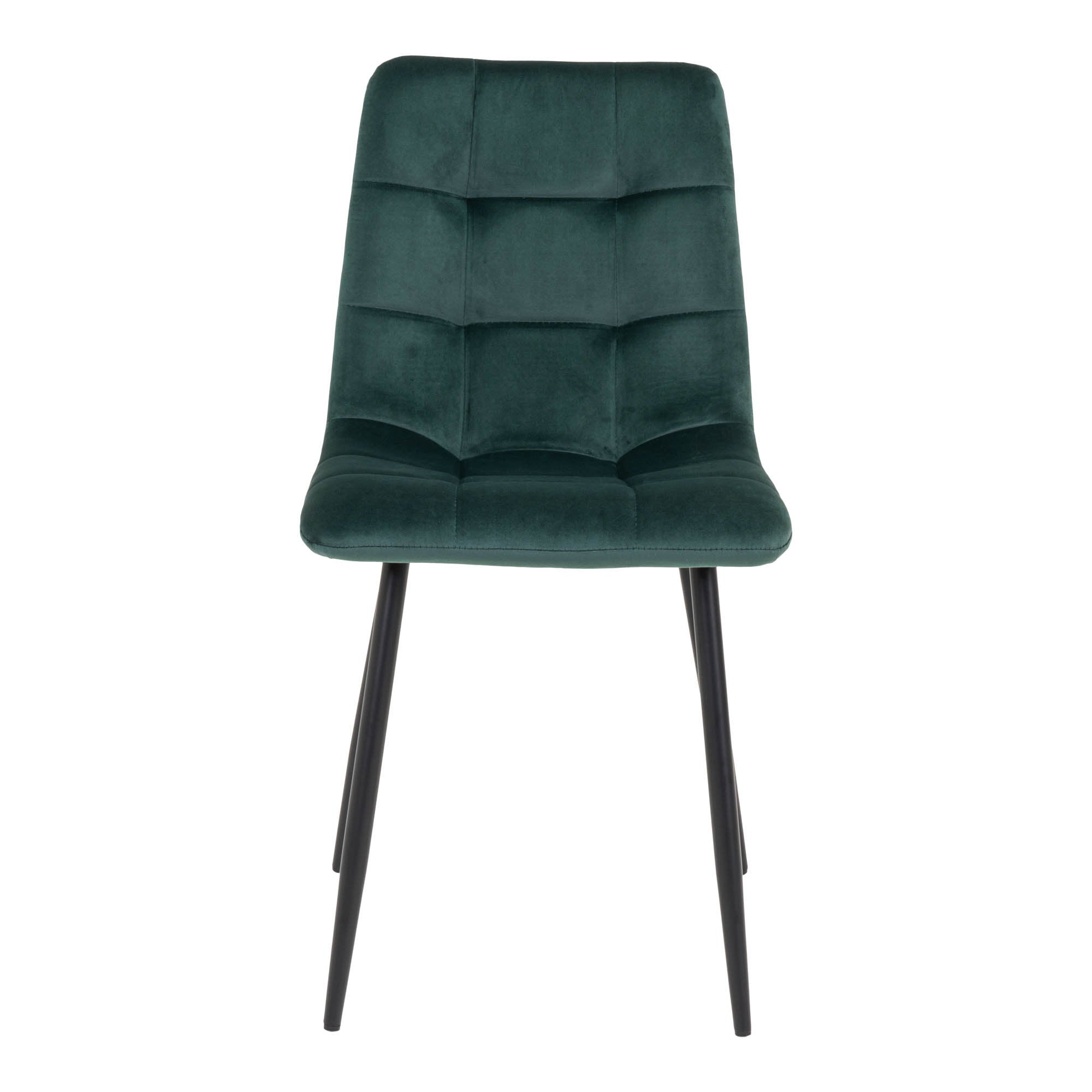 House Nordic Middelfart Matstol 2 pack Mörkgrön