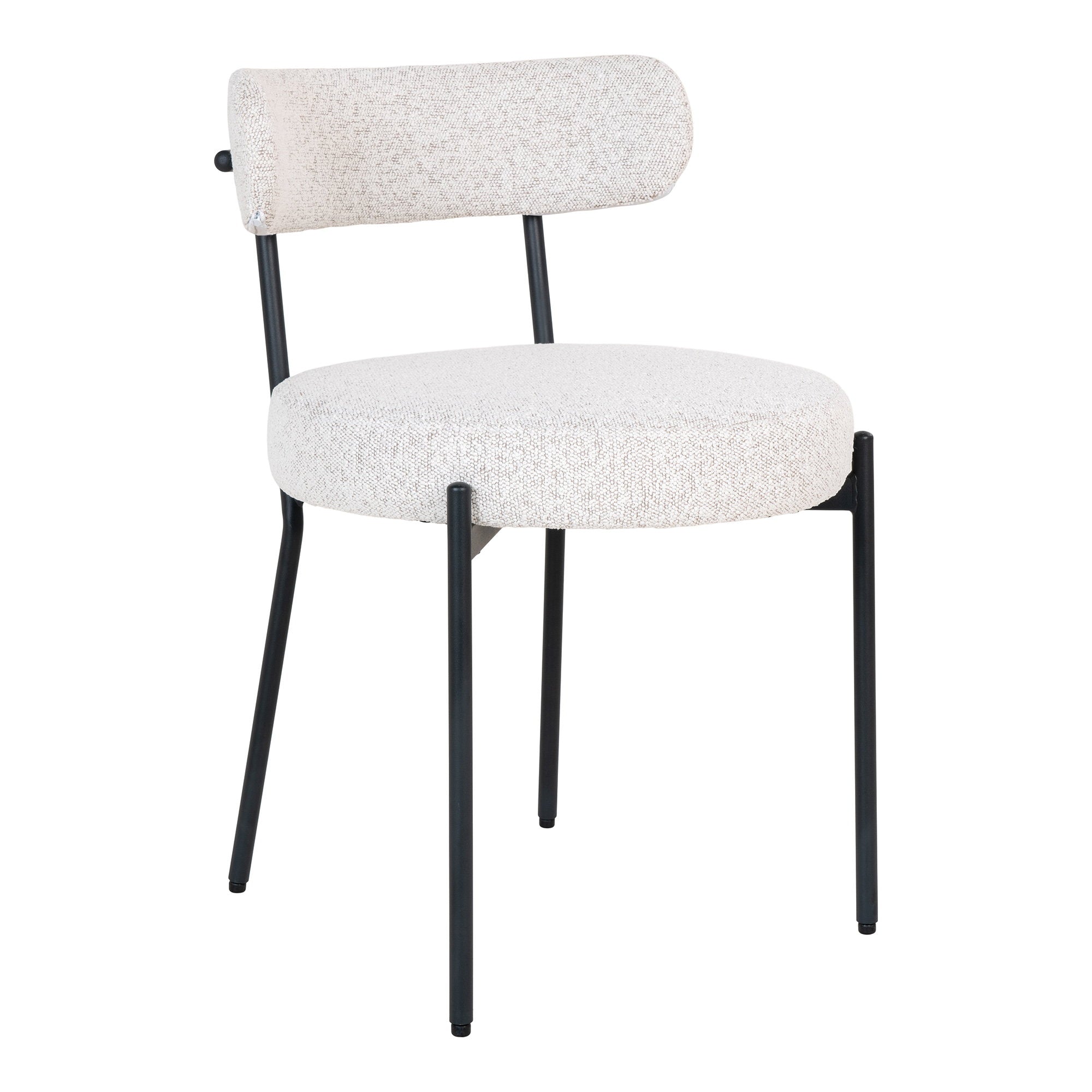 House Nordic Badalona Matstol 2 pack Vit