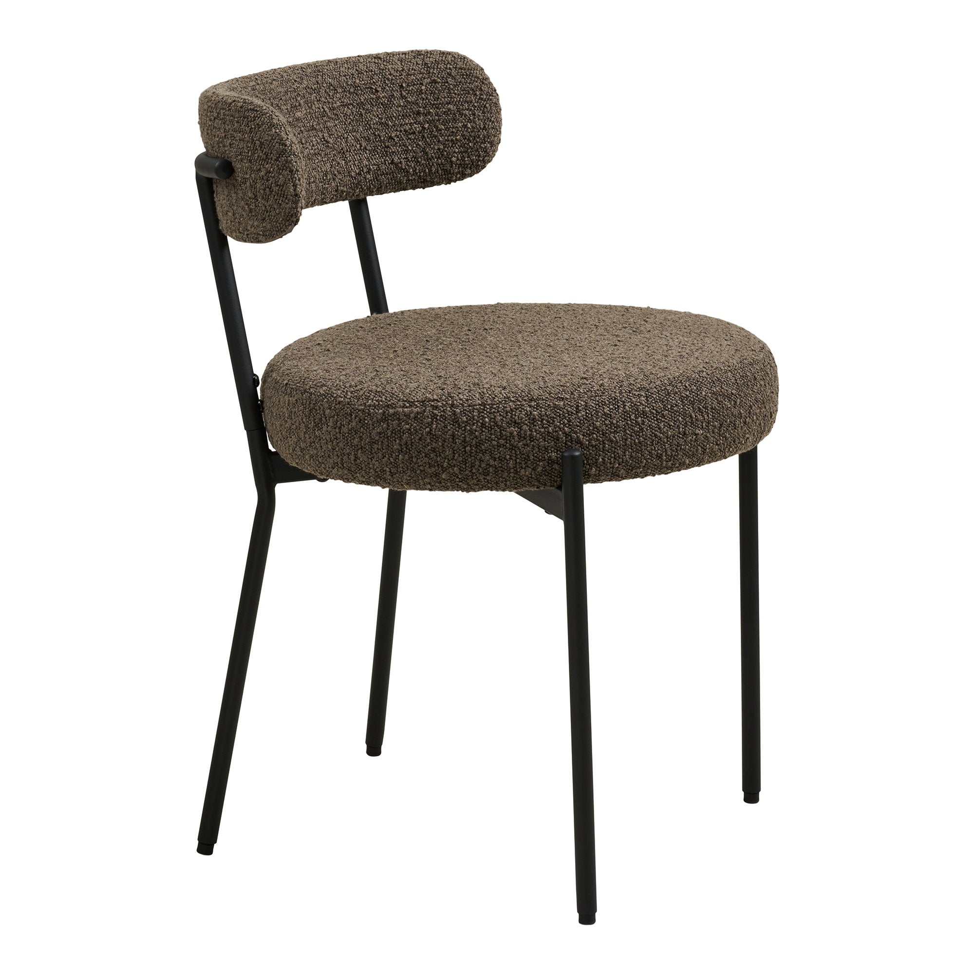 House Nordic Badalona Matstol 2 pack Brun