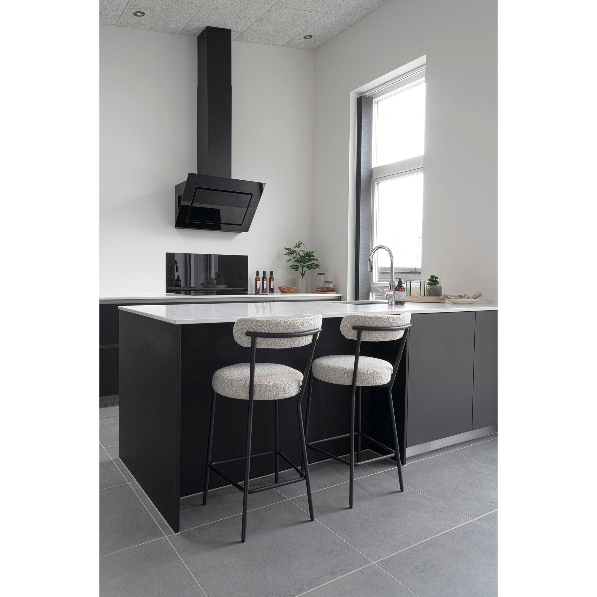 House Nordic Badalona Counter Stol Vit