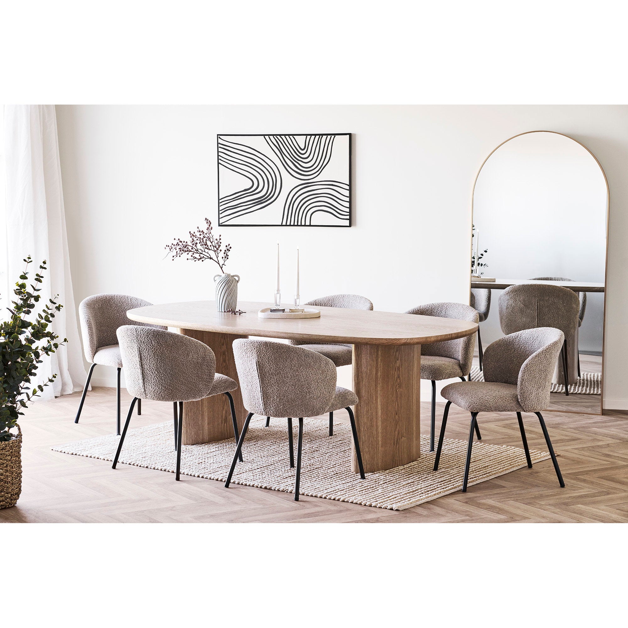 House Nordic Safira Matstol 2 pack