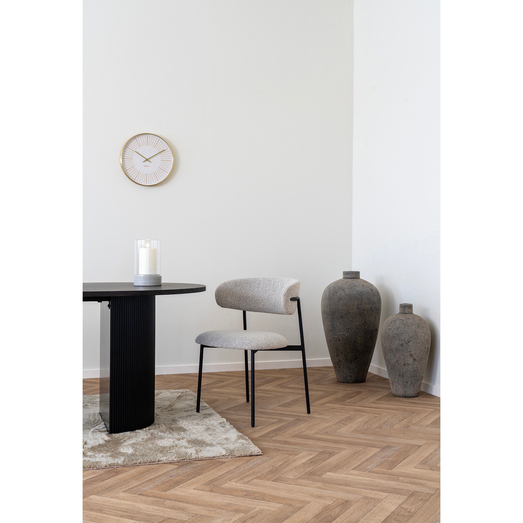 House Nordic Mira Matstol 2 pack Sand