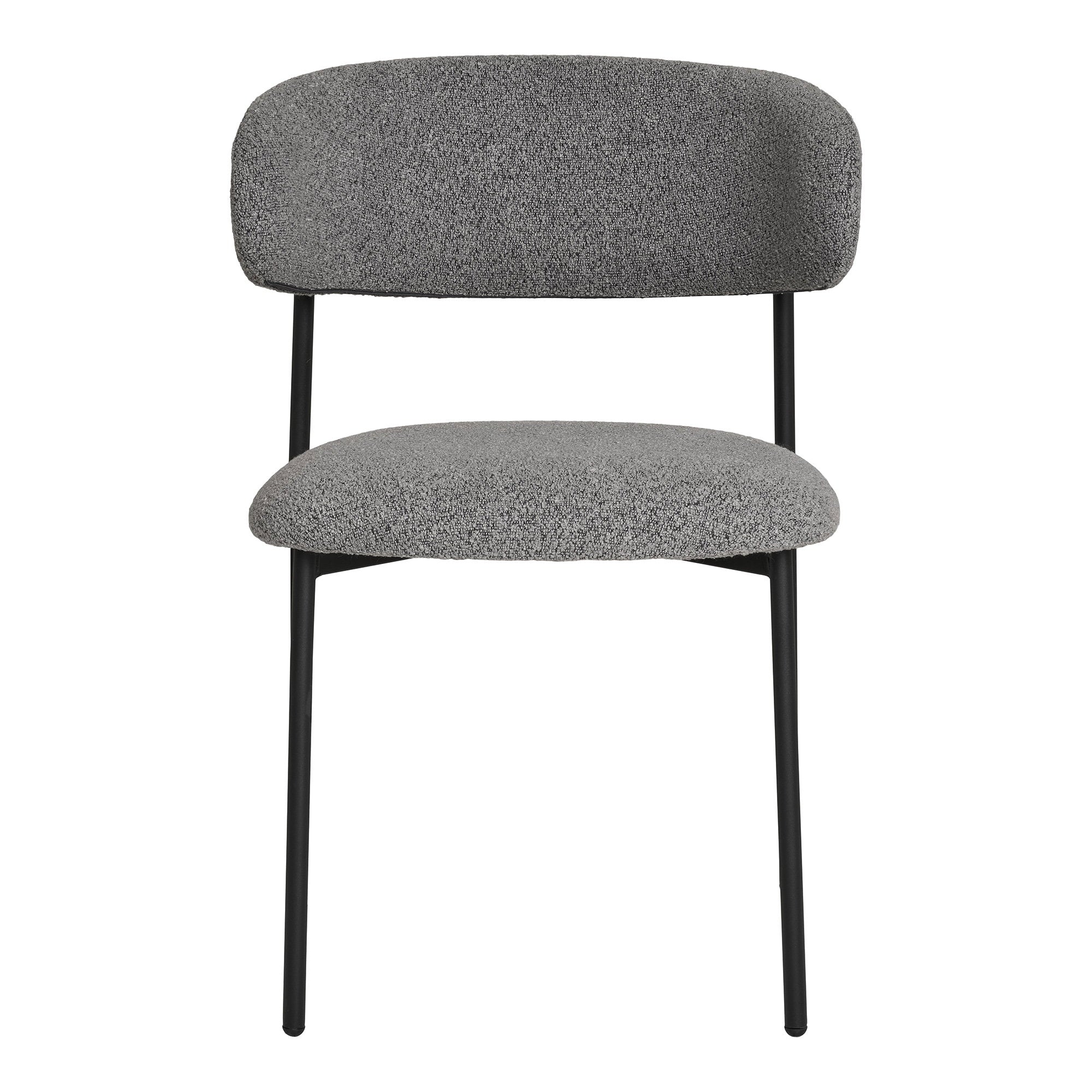 House Nordic Mira Matstol 2 pack Light Grå