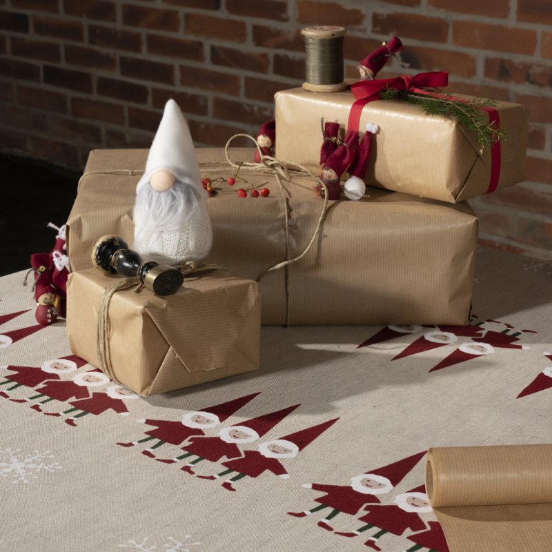 Almedahls Tomtenisse, duk, 147x250cm