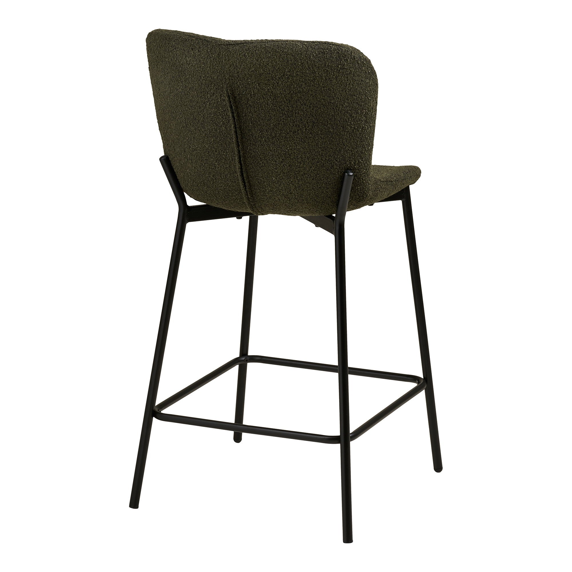 House Nordic Maceda Counter Stol 2 pack Mörkgrön