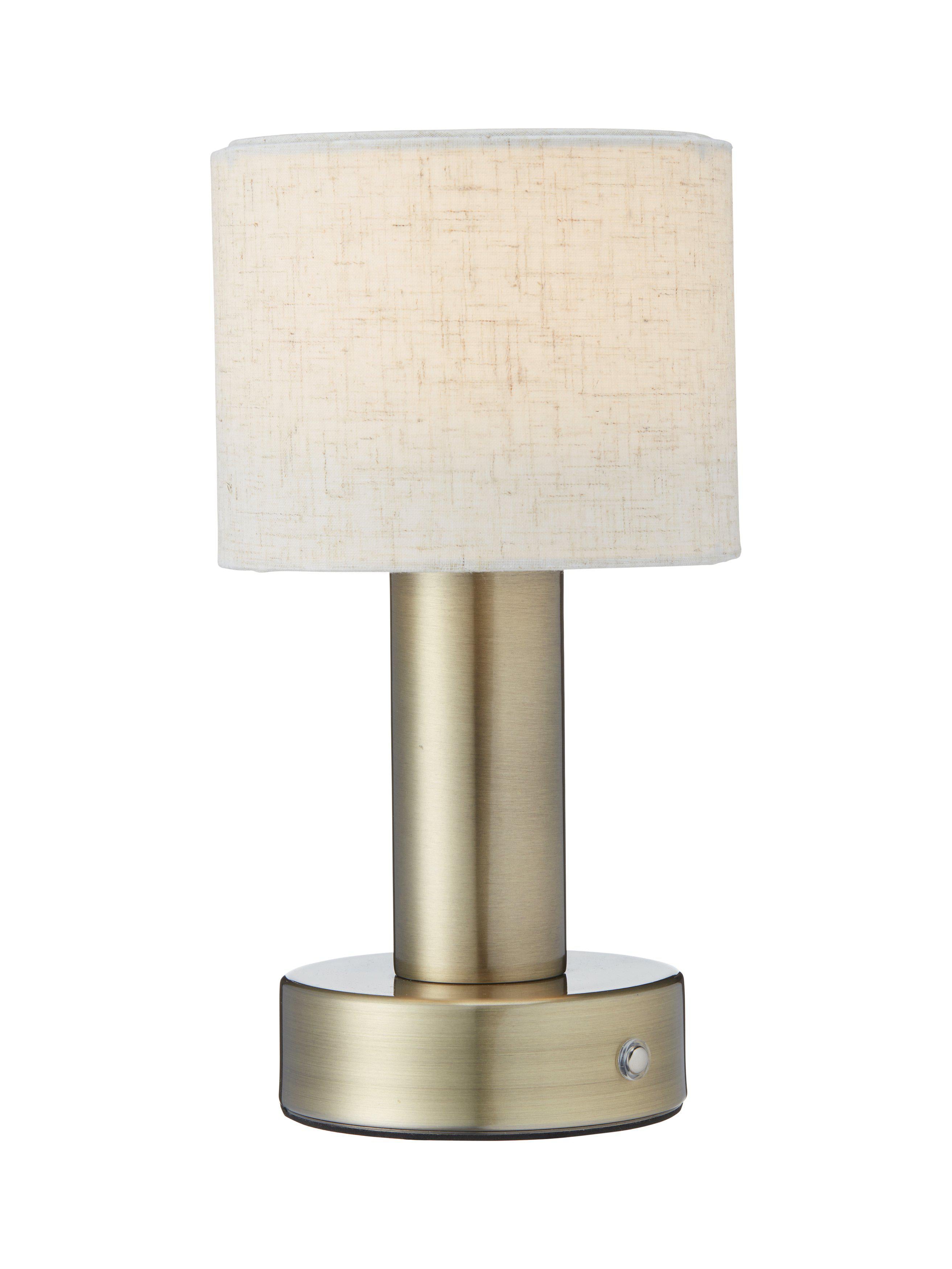 PR Home Tiara bordslampa Laddbar antikmässing