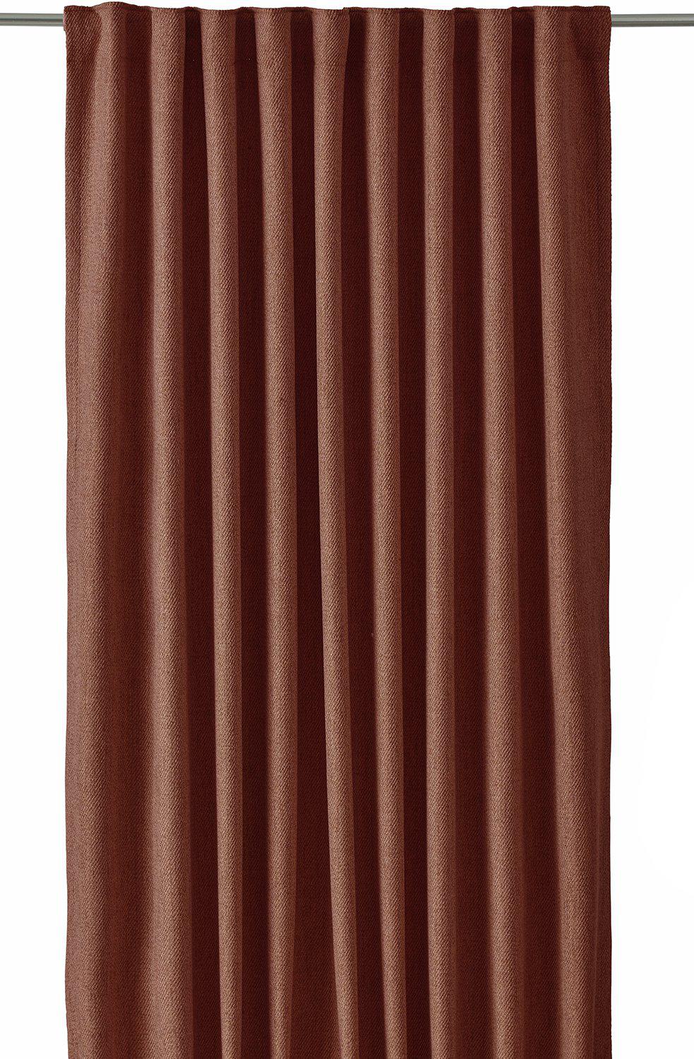 Svanefors Greenwich Gardin2P Rost 2x140x280cm