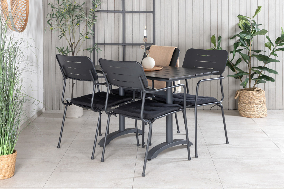 Venture Home Nicke Matstolar 2-pack Svart