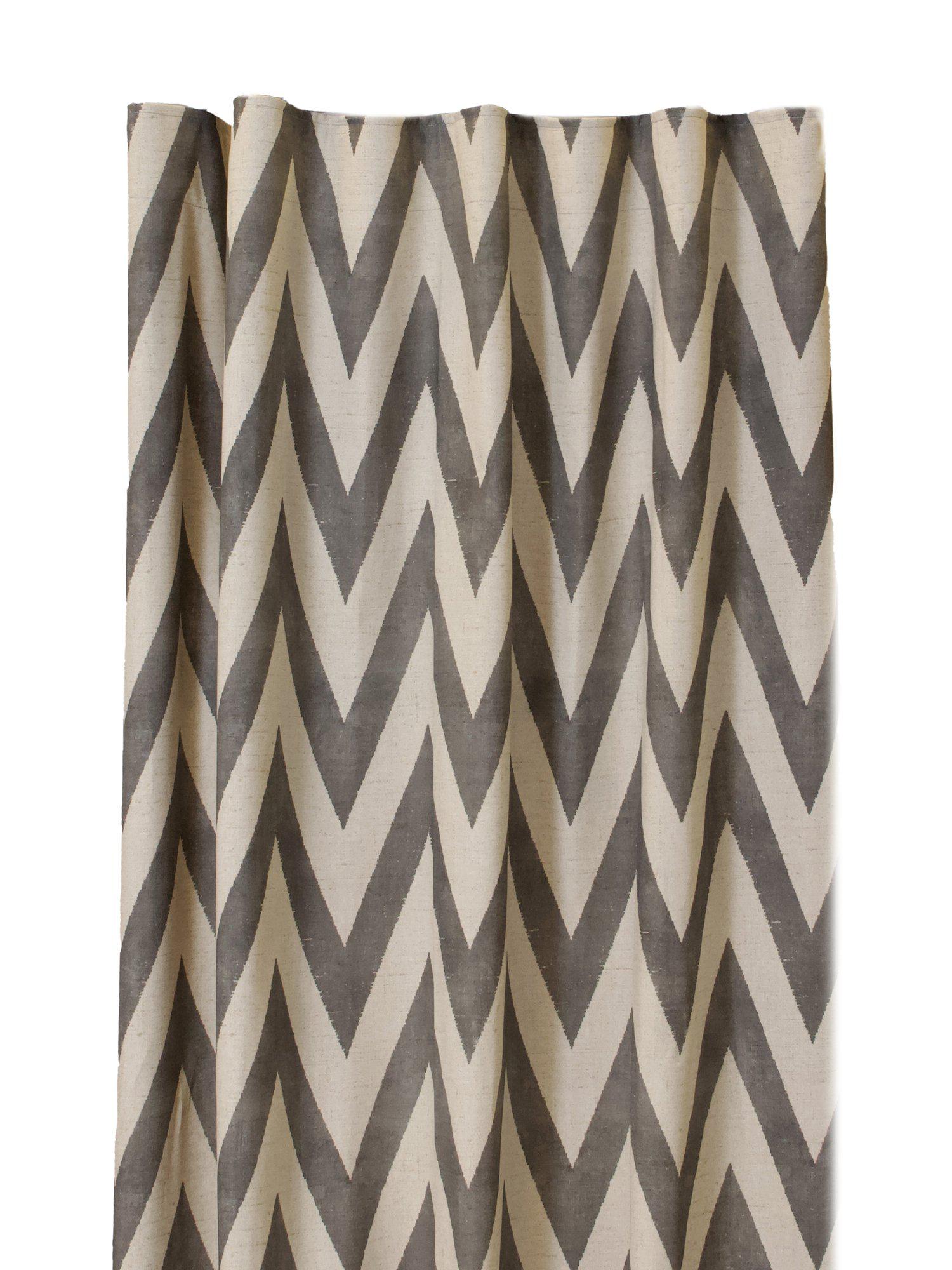 Svanefors Zac Gardin 2P Grå 2x135x280cm