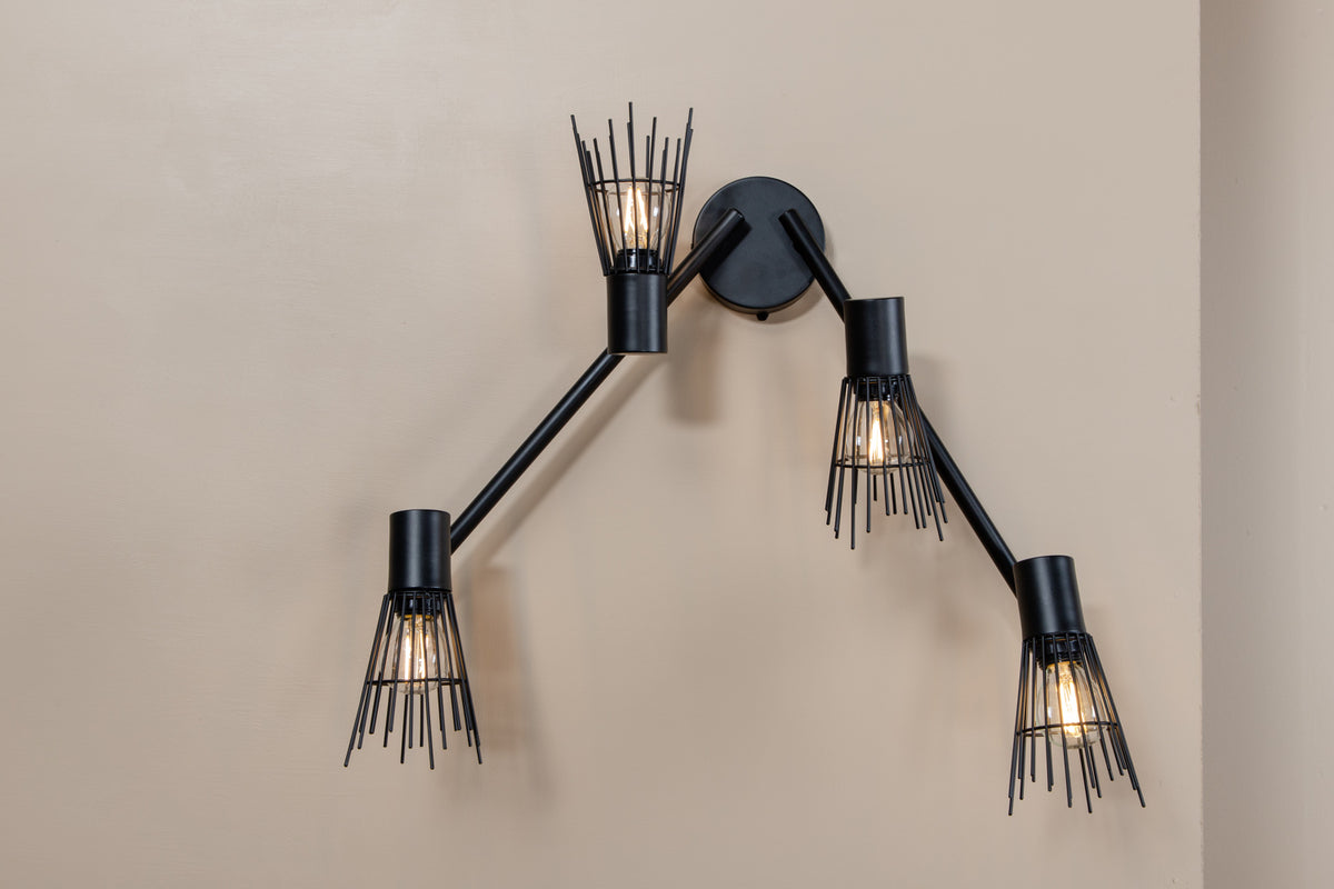 Venture Home Pico 4 Vägglampor Svart