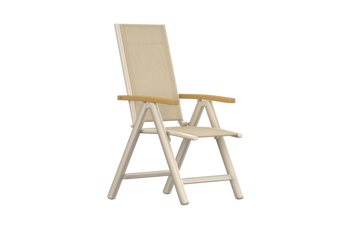 Venture Home Panama Positionsstolar 2-pack Beige
