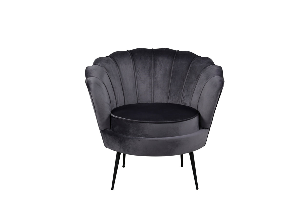 Venture Home Calais Fåtöljer Mörkgrå