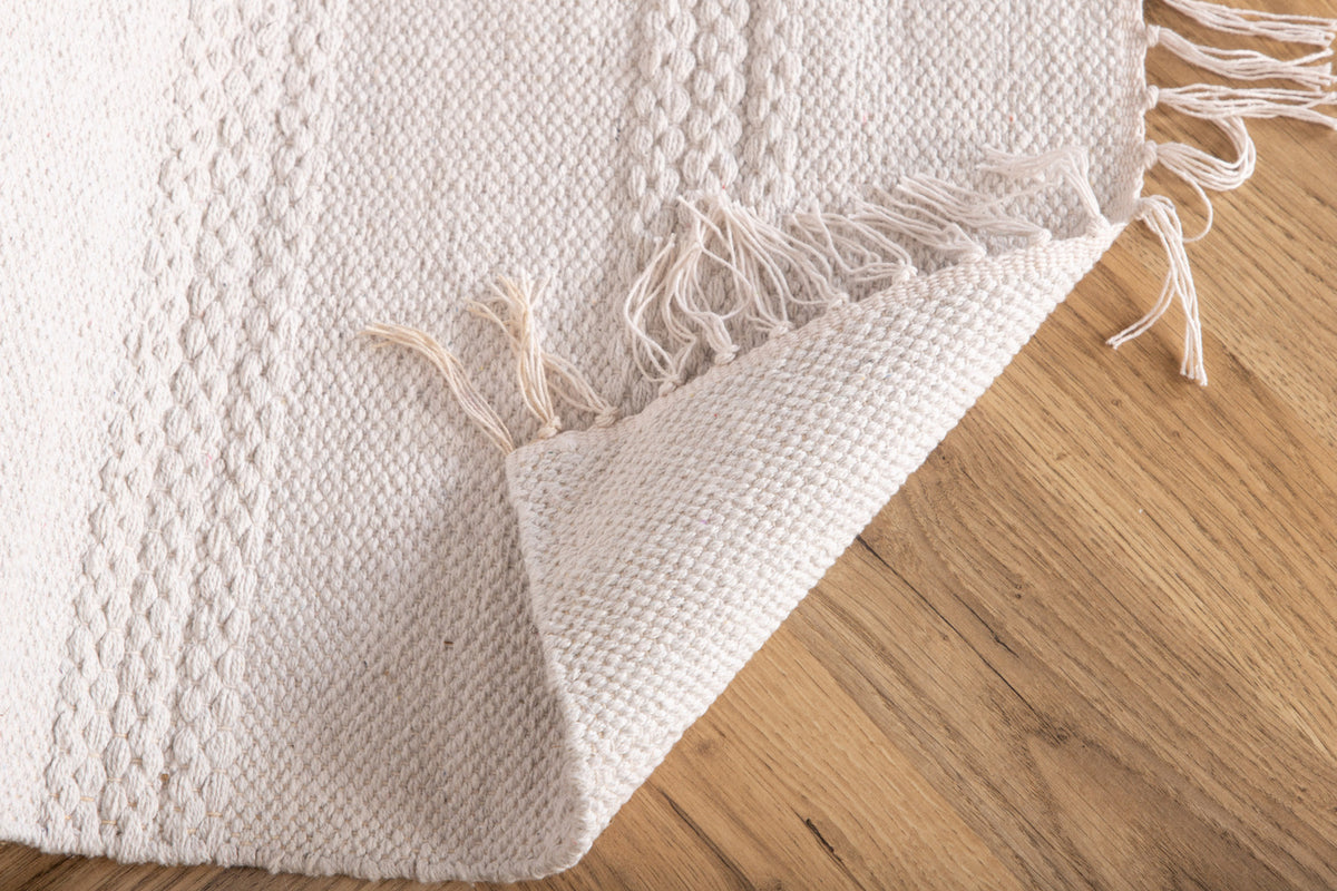 Venture Home Nico Rektangulär Matta 80x250 Off-White