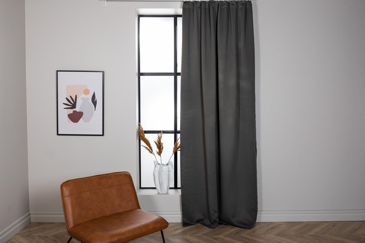 Venture Home Evelyn Gardiner 135x290 Mörkgrå
