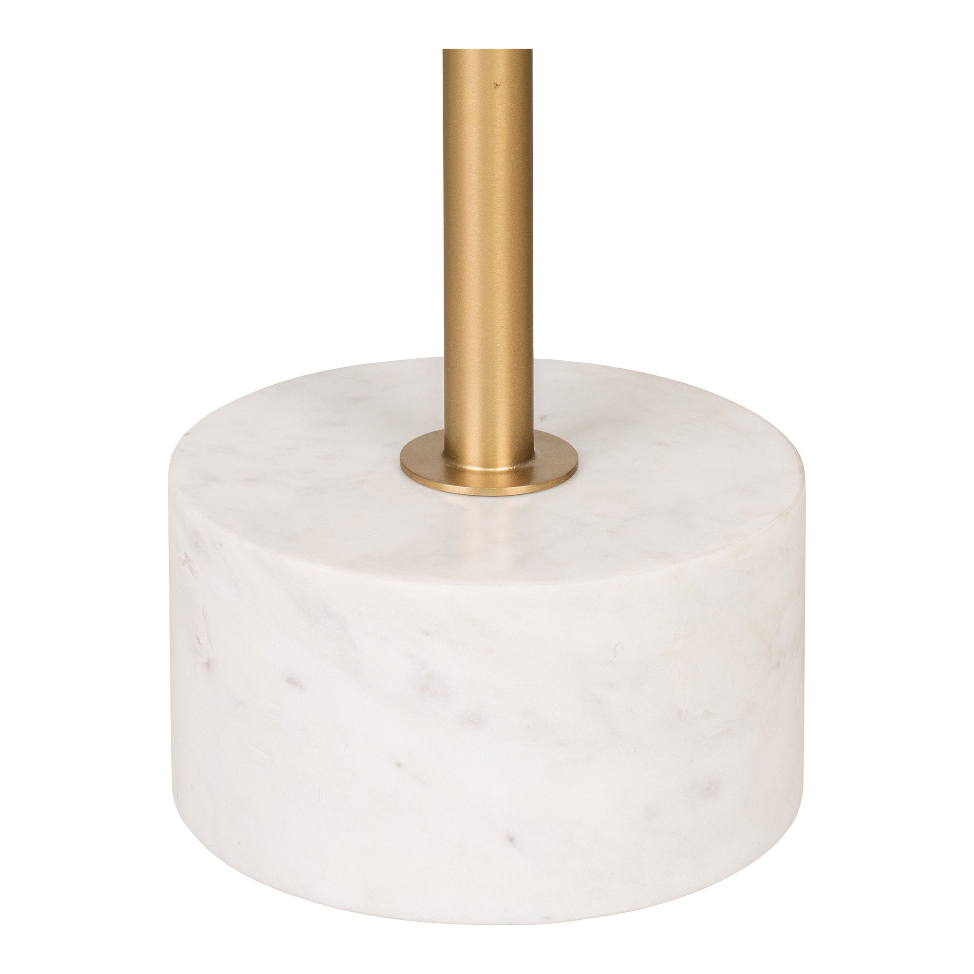House Nordic Lecco Sidobord Brass / Marble