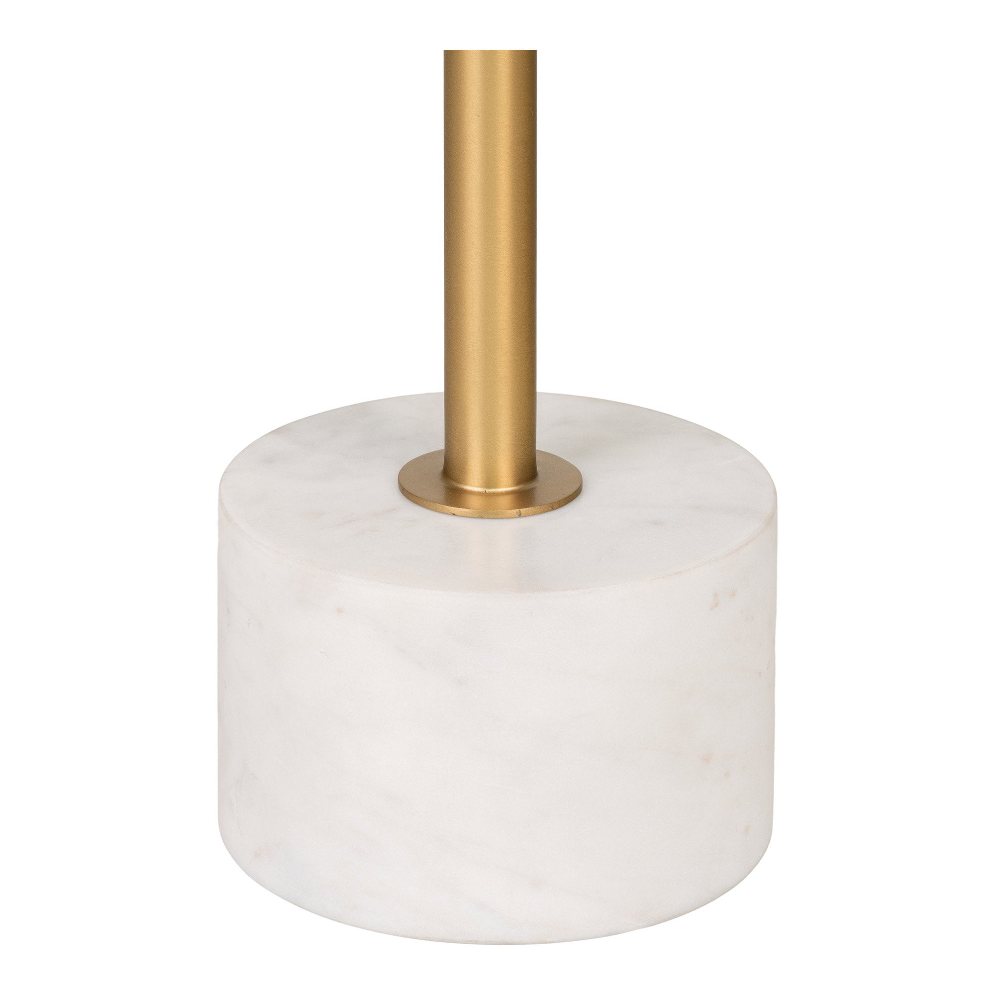 House Nordic Lecco Sidobord Brass / Marble