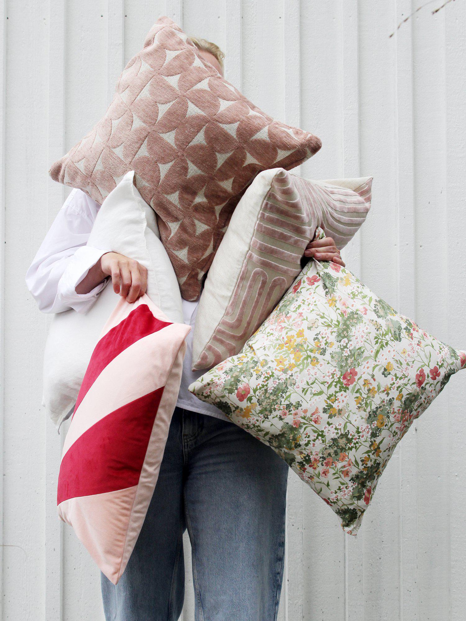 Svanefors Tess Kuddfodral Puder 45x45cm