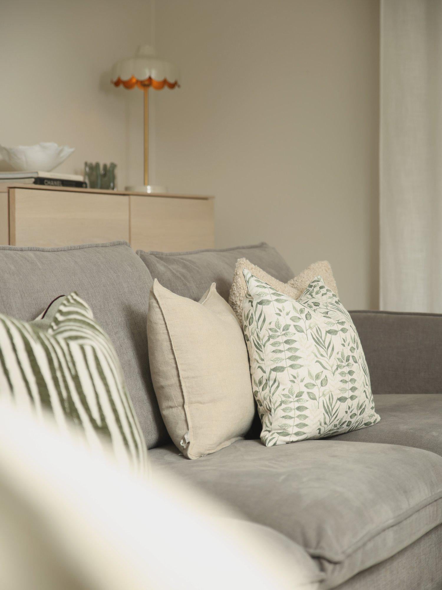 Svanefors Filippa Kuddfodral Mossa 45x45cm