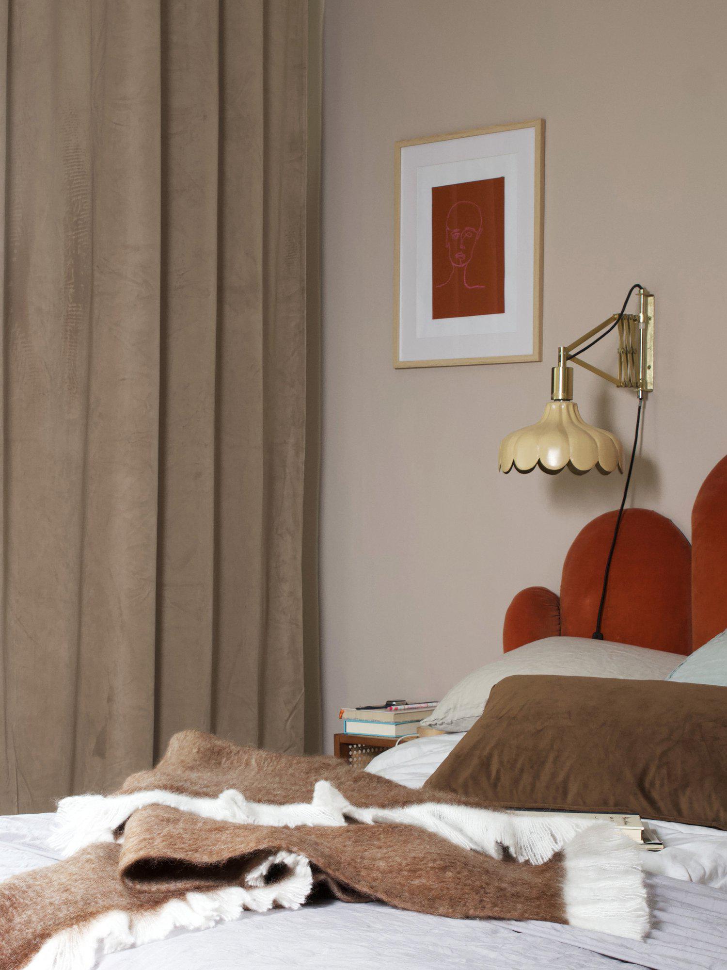 Svanefors Estelle Gardin 2P Nougat 2x135x280cm