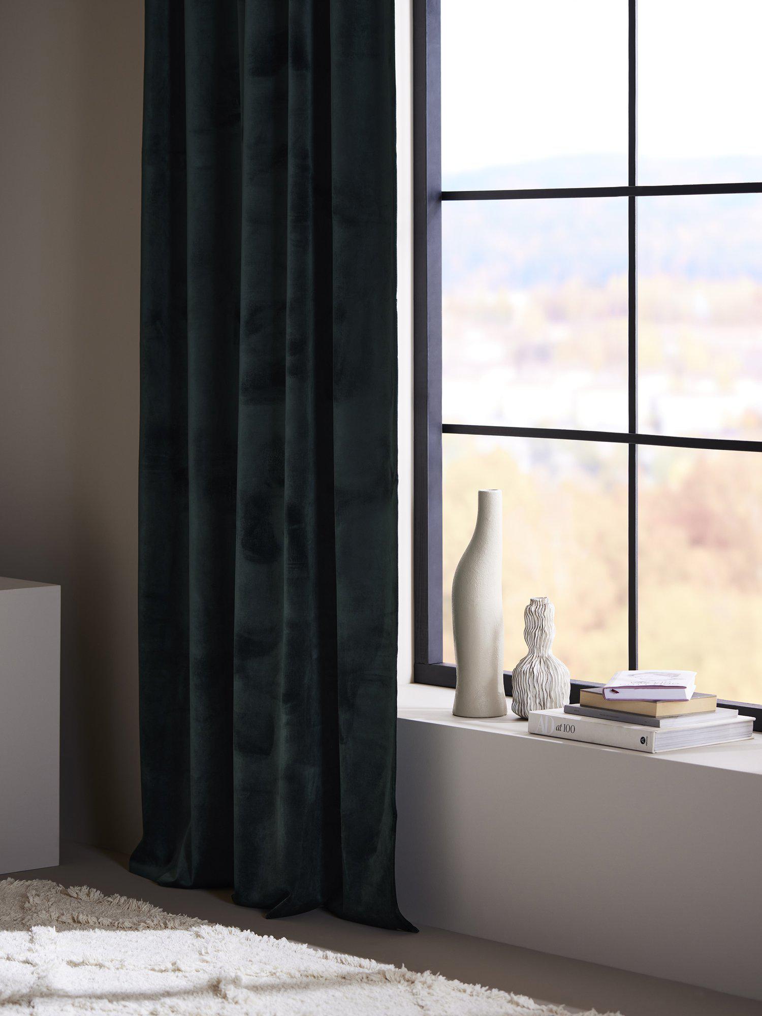 Svanefors Estelle Gardin 2P Mörkgrön 2x135x280cm
