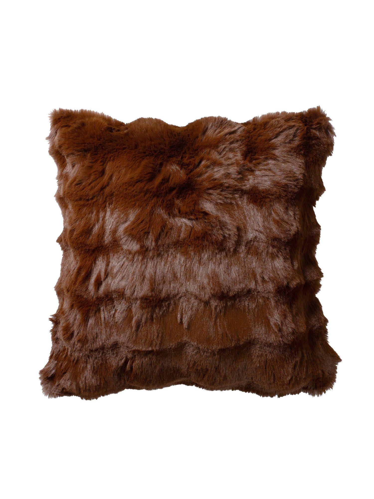 Svanefors Lana Kudde M brun 45x45cm