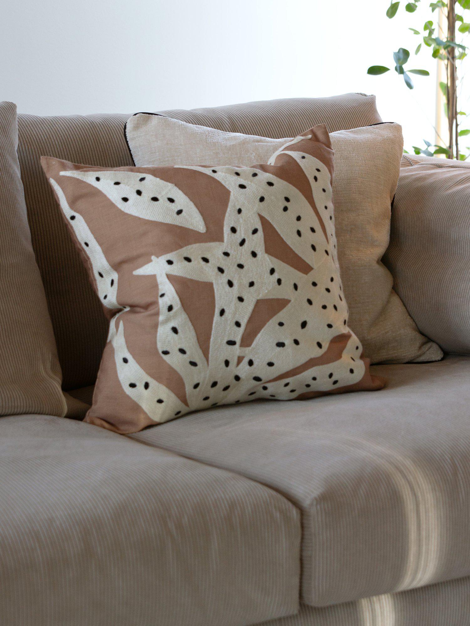 Svanefors Leia Kuddfodral Beige 45x45cm