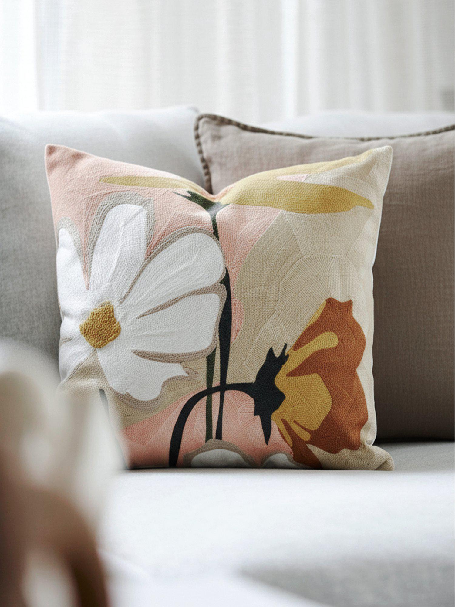 Svanefors Signe Kuddfodral Rosa 45x45cm