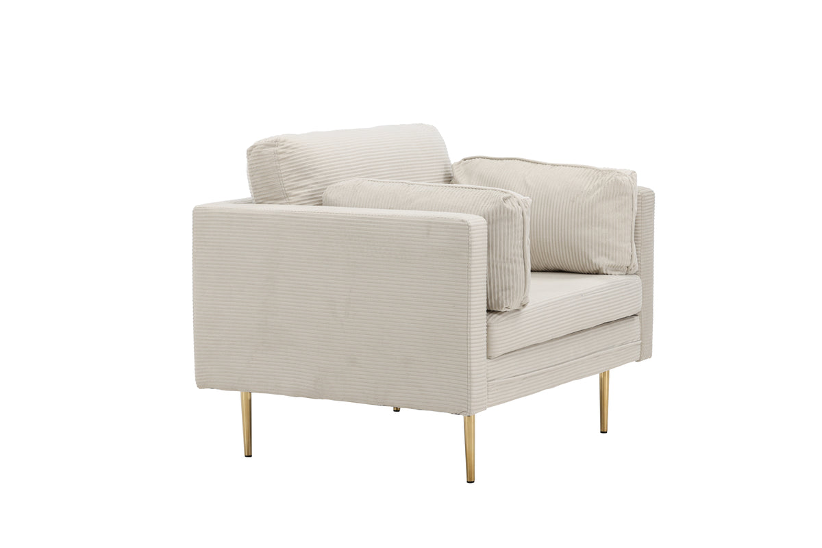 Venture Home Boom Fåtöljer Ljusbeige